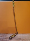 Antique vintage brass victorian Lady   s Hand skirt Lifter W  Chain   Belt Clip