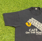 Vintage Cats On The Road T Shirt Size Xl The Broadway Musical Theatre 90s