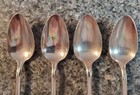 Vtg 1847 Rogers Bros Eternally Yours Silver Plate Teaspoons  Set Of 4