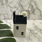 Klm Blue Delft Bols House  23 Amsterdam Holland Miniature Blue White Empty