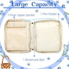 Large Bible Cover Case For Women  Vintage Floral Quilted Cotton Bible Carryin   