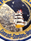 Original Rare Nasa Apollo 12  all Navy  Mission Crew Patch-conrad  Gordon  Bean
