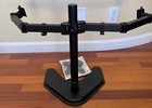 Vivo Dual Monitor Mount Free-standing Double Arm Joint For Screens Up To 30 
