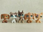 5pcs lot Littlest Pet Shop Figure Lps Cat Dog  139 67 817 1716 1962 Kid Toy
