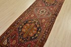 Sarab Runner 3 9   X 11  Red Wool Semi-antique Tribal Hand-knotted Oriental Rug