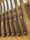 Vintage Cutco Lot Of 6  59 Table Steak Knives Knife Set Wooden Handle Plus  20