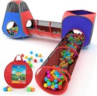 4pc Pop Up Play Tent And Tunnel Bundle For Toddlers And Kids - Indoor   Outdo   