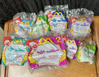 Complete Set Of 8- 1998 Disney Pixar Bugs Life Mcdonalds Happy Meal Toys   Boxes