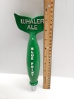 Rare Vintage Whaler Ale Blue Point Green Whale Tail 10  Draft Beer Tap Handle