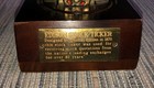 Vintage Thomas Edison Stock Exchange Ticker Tape Tabletop Cigarette Lighter
