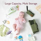 Universal Stroller Organizer Insulated Cup Holder Detachable Phone Bag