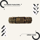 Paracord Bracelet - Tactical Survival Bracelet For Men With Bronze Usa Flag - 3
