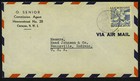 Netherlands-curacao 1940 s-50 s 3 Covers To Us One Post