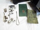 Vintage Singer Featherweight Quilting Sewing Machine 221 Portable 1947 W case