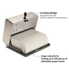 Commercial Paper Hand Towel Holder  Toilet Tissue Dispenser  Wall-mounted Bat   