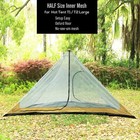 Inner Mesh For T1 T2 Large Size Tipi Hot Tent With Bathtub Bottom