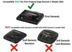 Av Rca Cable   Ac Adapter Power Supply For Sega Genesis 1 Model Mk-1601 New