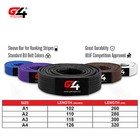 New G4 Brazilian Jiu Jitsu Belts Bjj Gi 100  Cotton Mma Kimono Belt  A1 A2 A3 A4