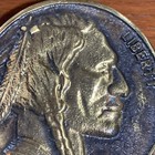 Vintage Native American Brass Buckle Indian Penny Great American Collection 2 75