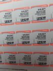  15 50 X 25 Usps Postage Stamps   10  Of Face Value Act Fast  free Ship 