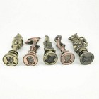 New Harry Potter Hogwarts School Badge Vintage Wax Seal Stamp Set Collection Gif