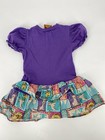 Vintage Disney Lion King Dress Girls 4t Purple Simba Nala Graphic 90s