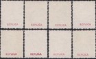 Morocco Spanish Service 1897 Alcazar Wazan Set Mnh Reproduction Stamp Sv