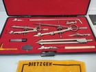 Vintage Dietzgen Stellar 1288-pjl Drafting Set In Case W  Manual  Made In Japan 