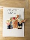 Occupied Japan Celluloid Pin Gnomes Playing Musical Instruments Collectible Vtg