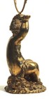 Vintage Brass Cherub Mirror Vanity Dresser Table Stand  Antique  Victorian