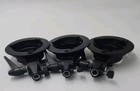 S-type Bracket Bowens Mount Holder For Speedlite Flash Black Set Of 3