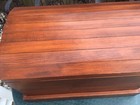Hand Crafted Pine Wood Storage Chest Trunk 