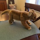 Vintage 2010 Hansa Creations Realistic Lionness W  Tags  16  Long  Beautiful