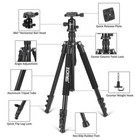 Zomei Q555 Professional Aluminium Tripod ball Head Travel For Canon Camera Nikon