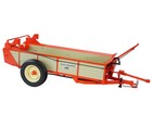 Allis-chalmers 281 Manure Spreader Orange 1 16 Diecast Model By Speccast Sct995