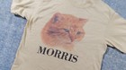 Vintage Morris The Cat Shirt  Size S  Single Stitch  80s
