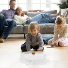  Portable Gyro Game Round Training Plate Kids Toys Exciting Spinning Top Toy For