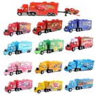 Disney Pixar Cars Lightning Mcqueen Jackson Storm Mack Hauler Truck car Toys 