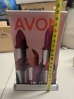 Avon Retractable Tabletop Banner Sign Lipstick Display Vendor Event Rep 19   x11   