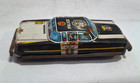 Vintage 1960 s Nomura Toys Tin Police Friction Car 3 5  Made In Japan Tc-230