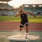 Port A Pit 4kg Competition Shot Put - Cast Iron Track   Field High School Boys