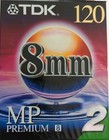 2-pack Tdk 120mp 8mm 120 Minute Premium Camcorder Video Tapes New Sealed