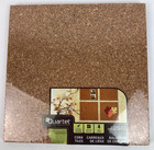 Quartet Cork Tile Or Roll Bulletin Board - Cork Surface 4 Pc 12    X 12    W Hrdwre