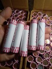  5  Unsearched Lincoln Cent Rolls Sealed Federal Reserve Bank Wrapped Wheat Cent