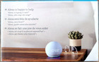 New Amazon Echo Dot   5th Gen   Smart Speaker With Clock C4e8s3 - Glacier White