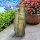 Design Toscano Ceramic Grecian Water Jug Fountain 9 x10 x23 5 h