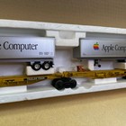 Double Apple Computer 26  Long Trailer _rare Find Toy For Apple Fan