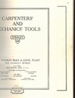 Carpenters  And Mechanics  Tools Catalog No  120 By Stanley Tools 1994