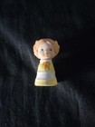Vintage 1980 s Set Of Three  3  Enesco s Sundays Child Bisque Thimbles