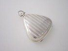 Antique George Vi Sterling Silver Sovereign Case - 1938 By William Neale   Son
